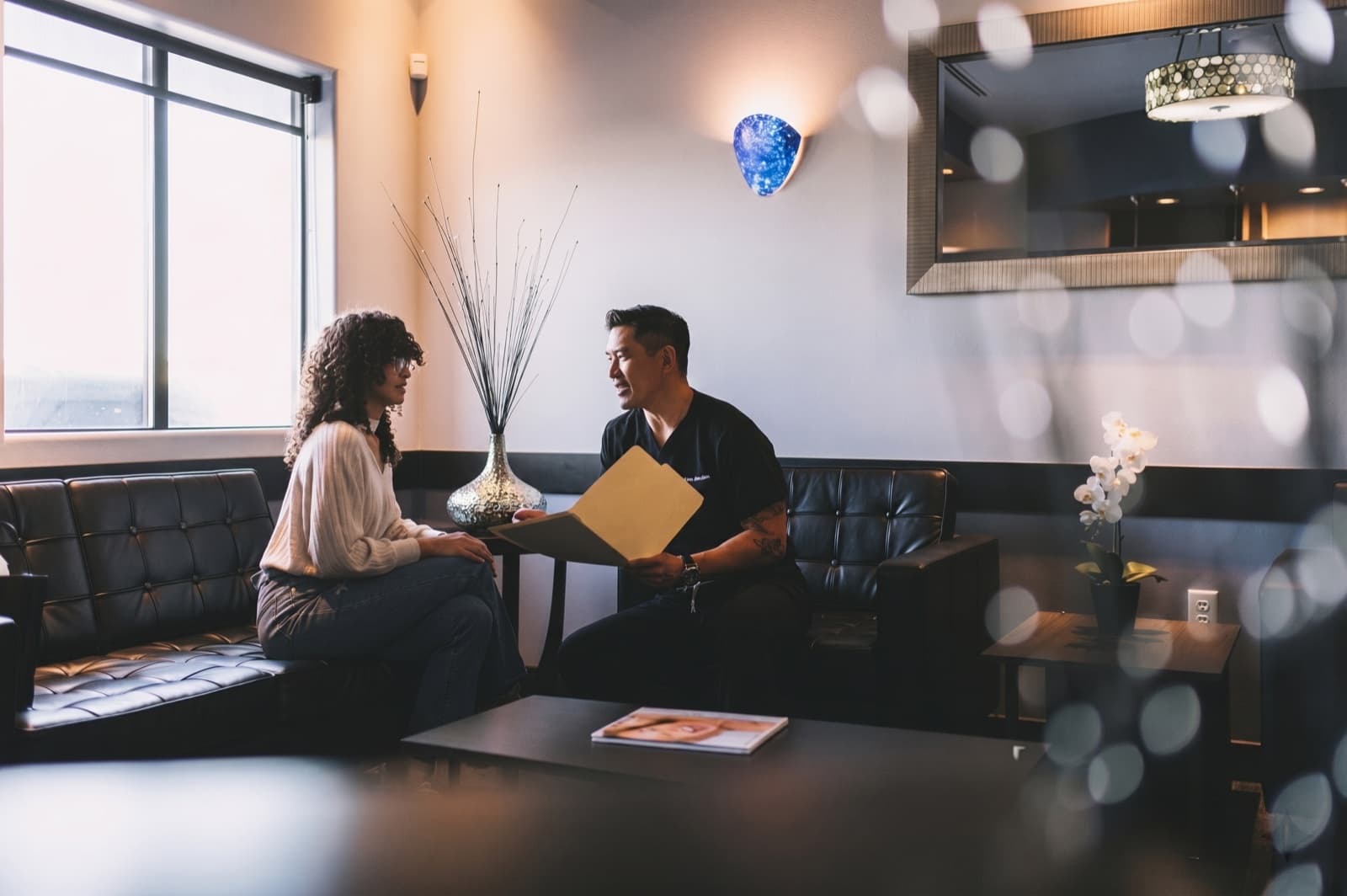 Consultation room at Smiles by Goh — where we talk before anything else