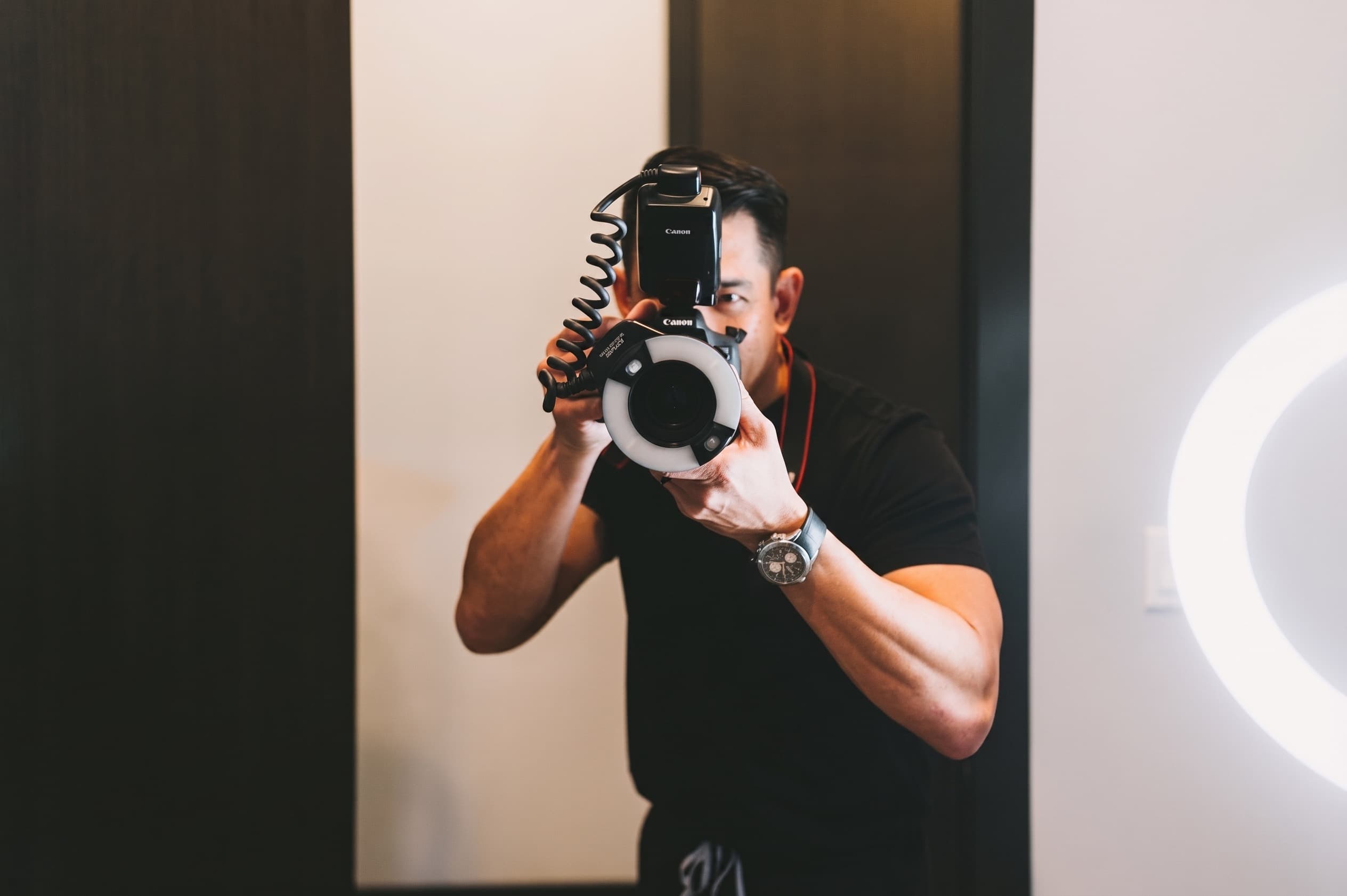 Dr. Goh with the documentation camera · craftsman beat