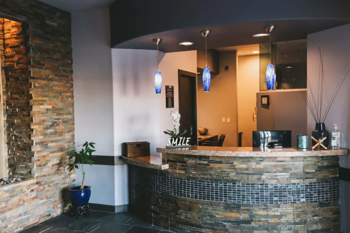 Front Desk at Smiles by Goh, dentist office in Henderson, NV
